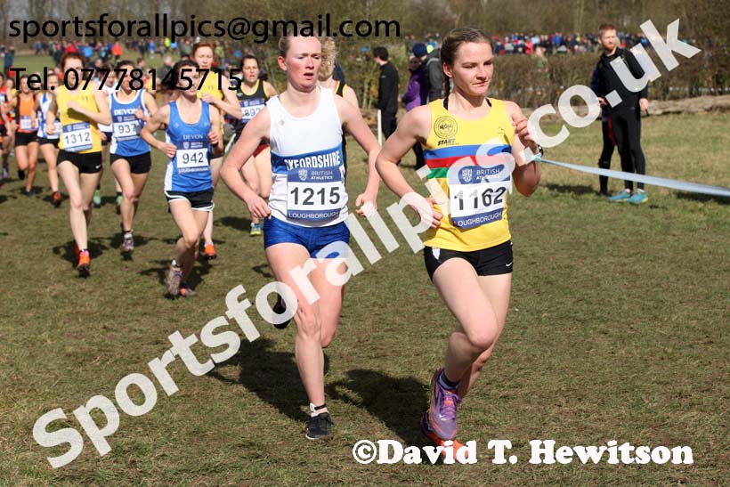 Senior womens 2019 British Athletics Inter Counties Cross Country, Prestwood Hall, Loughborough. Photo:  David T. Hewitson/Sports for All Pics